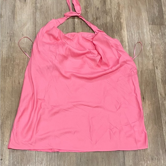 Dolan Left Coast-DOLAN Cowl Neck Halter Top-Women's Size: XL-Color: Pink-NEW!! - Picture 4 of 16